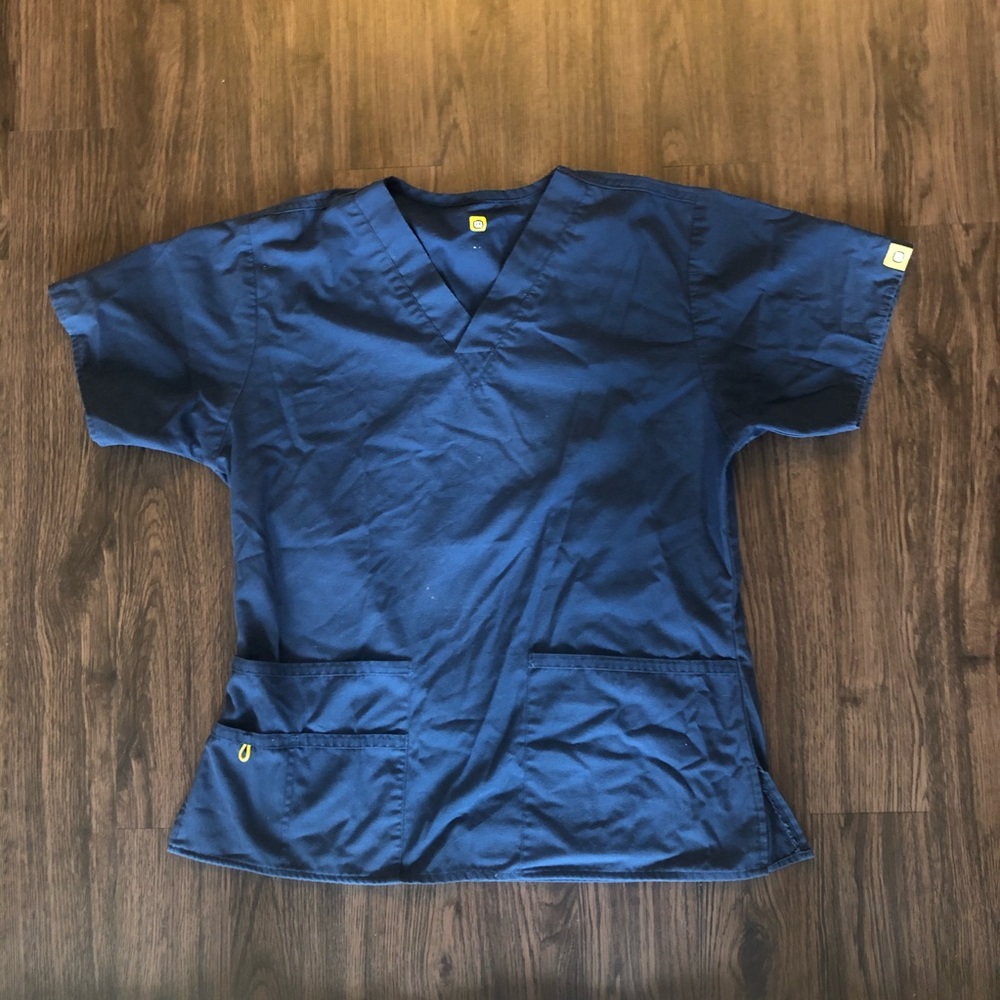 Wink navy blue scrub set